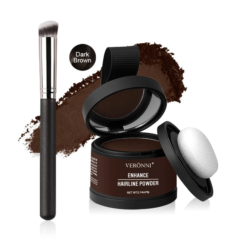 VERONNI Hairline Line Shadow Contouring Powder-Hair Repairing and Shadow Filling Powder Forehead Hairline Replacement Makeup