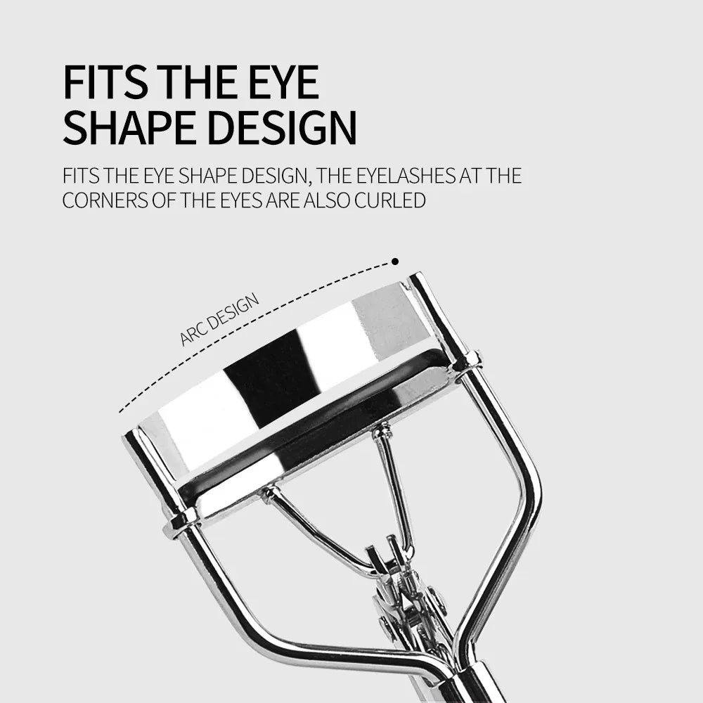 CNKESS 1Pc Pro Makeup Eyelash Curler Beauty Tools Lady Women Nature Style Cute Eyelash Handle Curl Eye Lash Curler Random Color