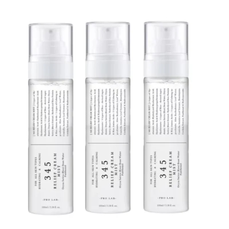 345 Sooth Cream Toner Camellia Leaf Centella Asiatica Extract Refresh Non-sticky Hydrate Dry Dehydrated Smooth Soft Complexion