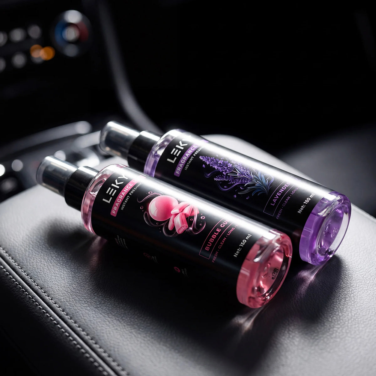 LEKY 150ML Multi-Scents Fragrance Spray Portable Air Freshener for Car And Home Long-Lasting Romantic Scent Atmosphere