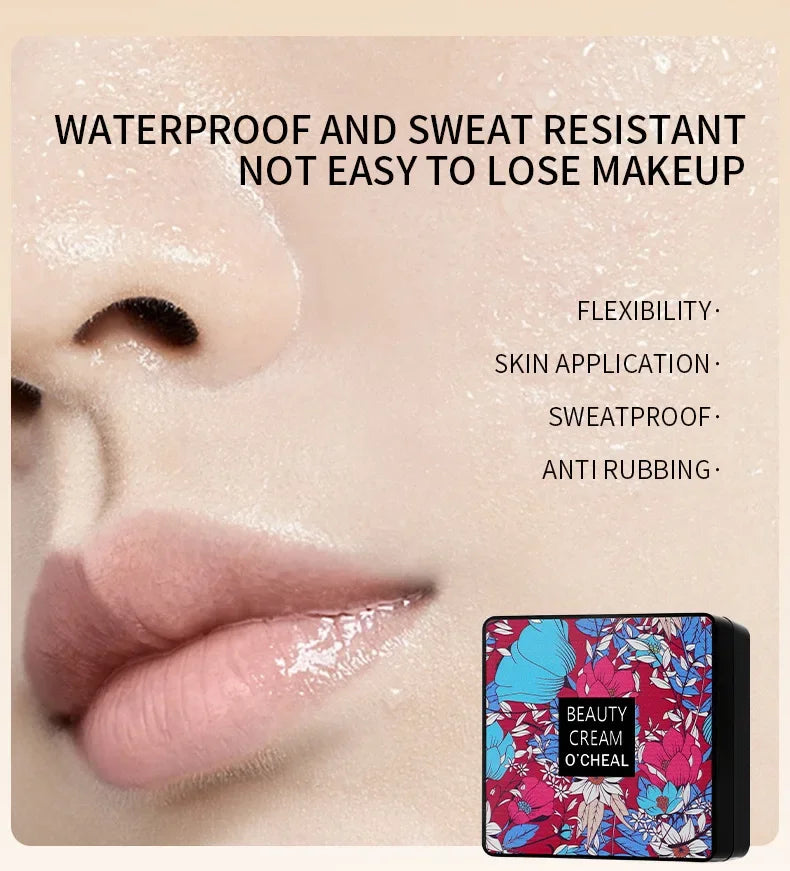 Mushroom Head Air Cushion CC Cream Foundation Concealer Oil-control BB Cream Whitening Face Base Makeup Cosmetics Moisturizing