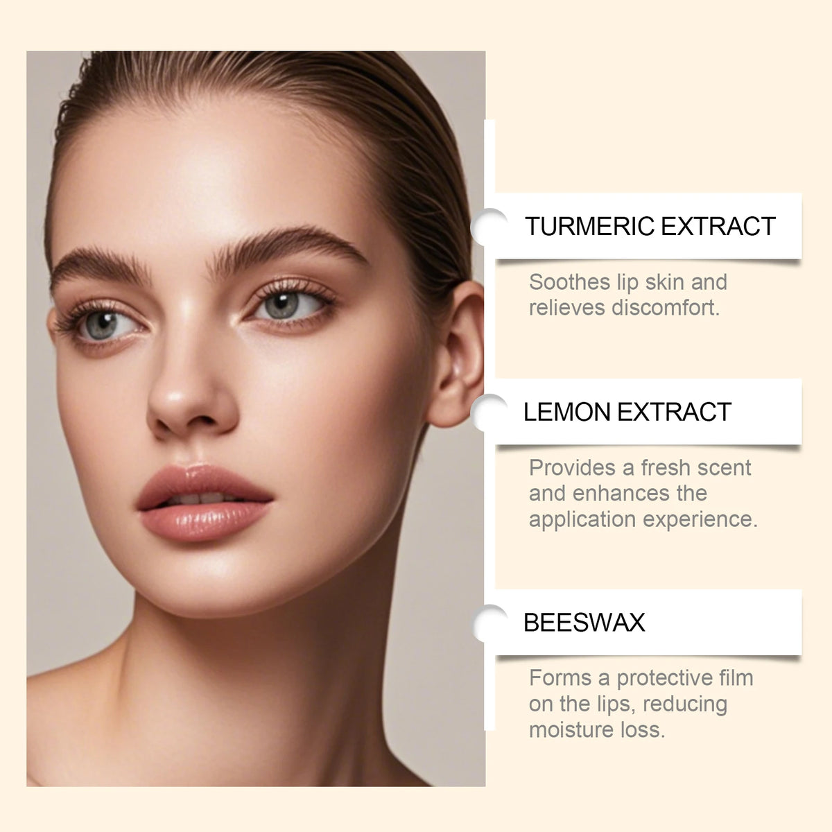 Turmeric Lemon Lip Balm Natural Shea Butter Lip Treatment For Dark Melanin Remove Hydrating Vegan Pre-Makeup Base Lip Stick