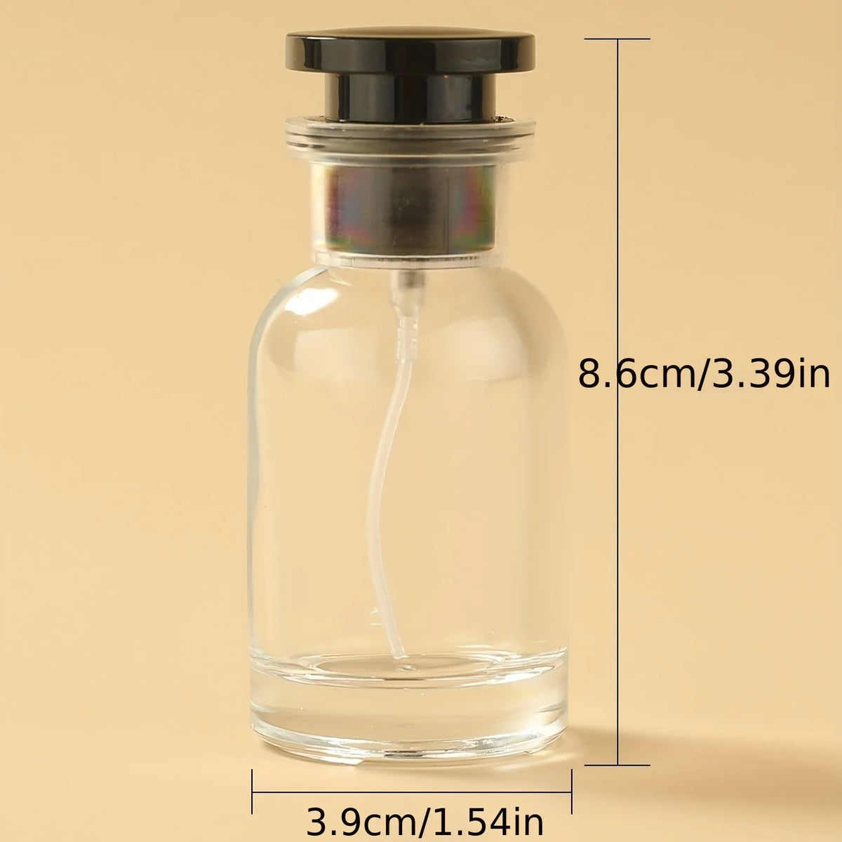 5PCS 30ml Perfume Bottle Spray High-end Glass Portable Travel High-end Perfume Bottle Empty Containers