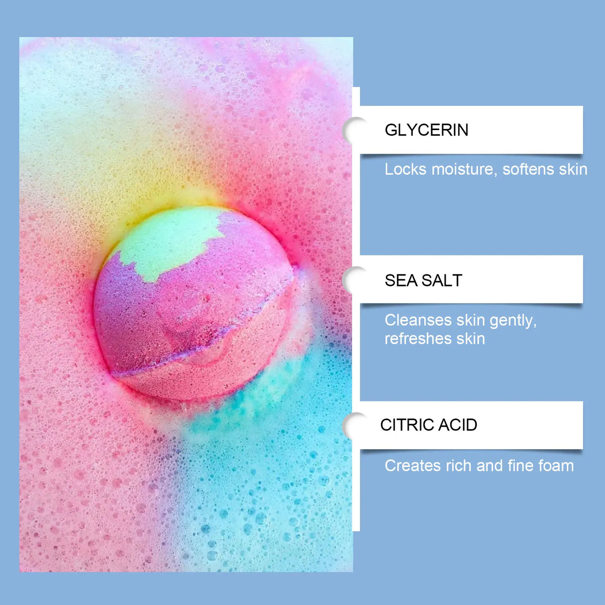 1/4/6/12pcs Bath Bombs Set with Surprise Toys Inside Natural Organic Bubble Bath Fizzies Balls Gift for Holiday Gift Set