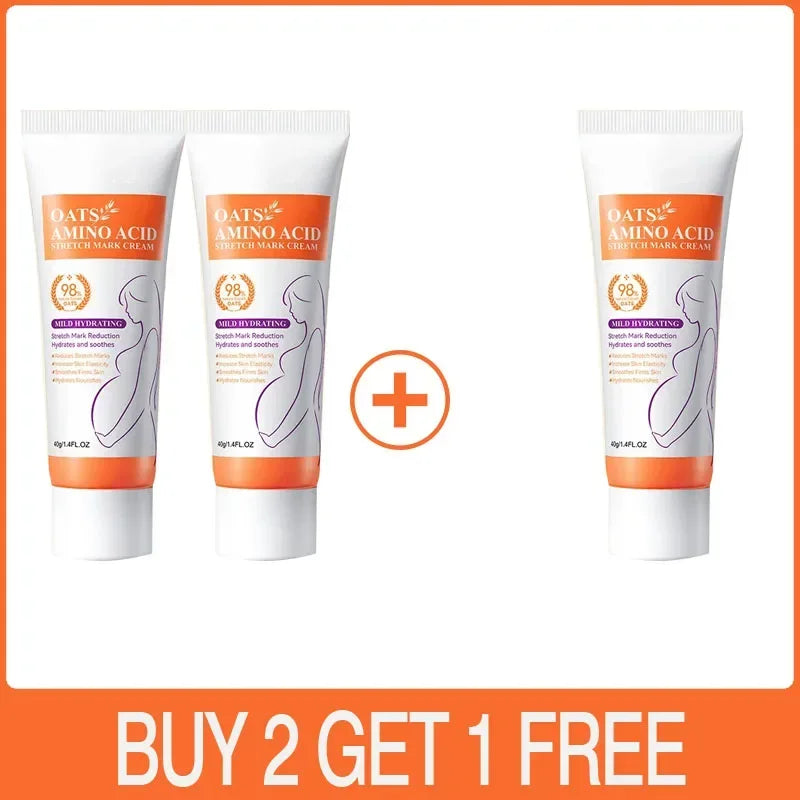 Powerful Stretch Marks Remover Pregnancy Cream Light Lines Removal Postpartum Obesity