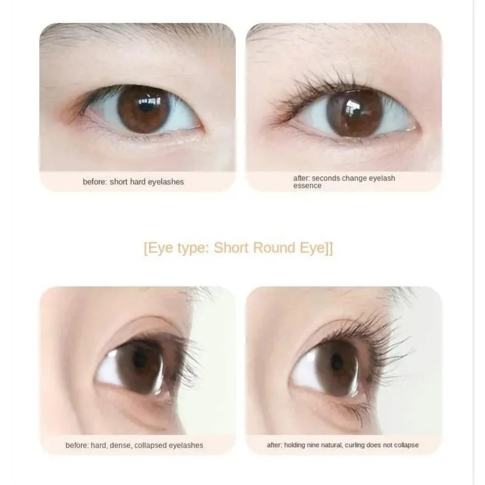 Dual-Type Eyelash Curler with Comb Long-lasting eyelash curler Wide Partial Clip Options Waterproof Natural Curl eye makeup tool