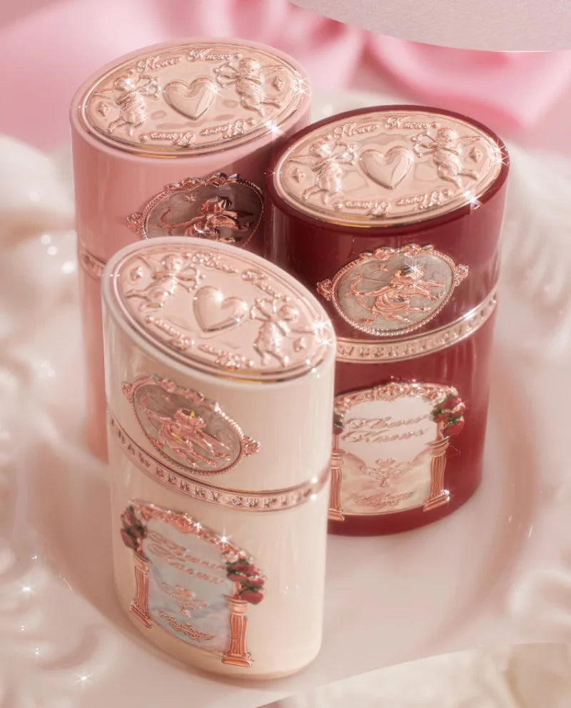 Flower Knows Strawberry Cupid Collection Liquid Blush Makeup for Cheeks Matte Finish Face Blushes Cream For Healthy Natural