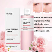 Rose Essence Toner Glowing Skin Soothing Moisturizing Refreshing Conditioning Nourishing Brightening Facial Pink Peptide Toner