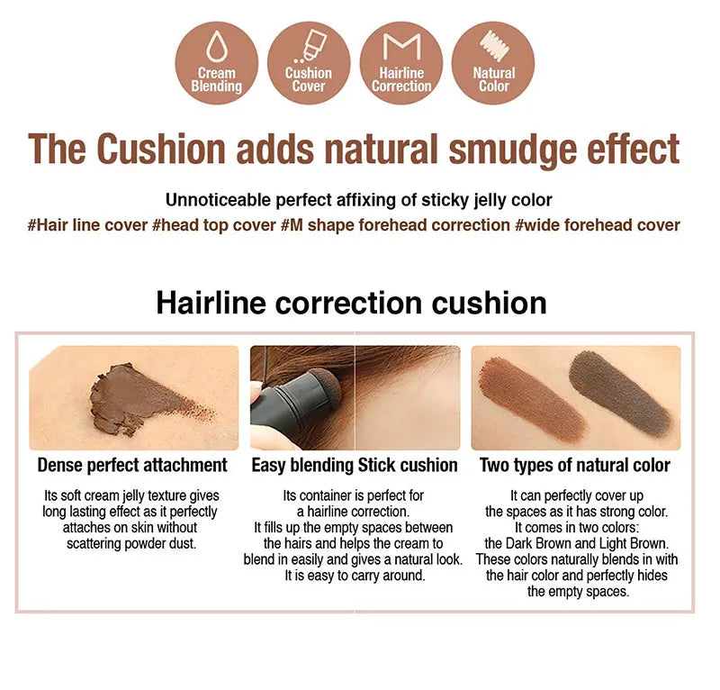 Hair Fluffy Powder Instantly Black Blonde Root Cover Hair Concealer Coverag Paint Repair Fill In Shadow Thinning Eyebrow Powder