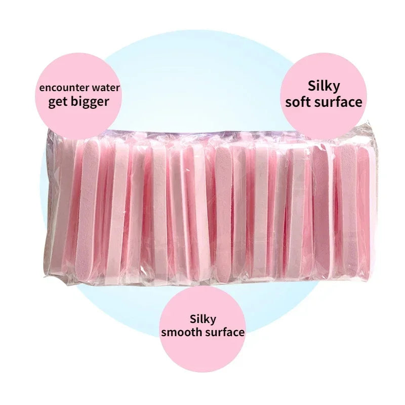 Compressed Face Wash Sponge Kit Ultra-Soft,Reusable & Travel-Friendly,Perfect for Cleansing,Makeup Removal & Mask Application