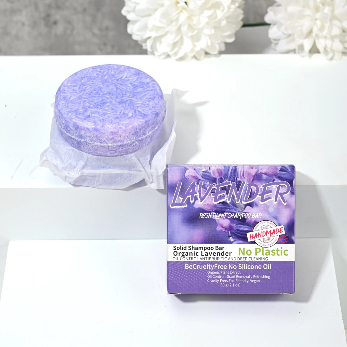 Provence Lavender Essential Oil Shampoo Soap Handmade Hair Care Soap Solid Shampoo And Cleaning Soap Self Labeled