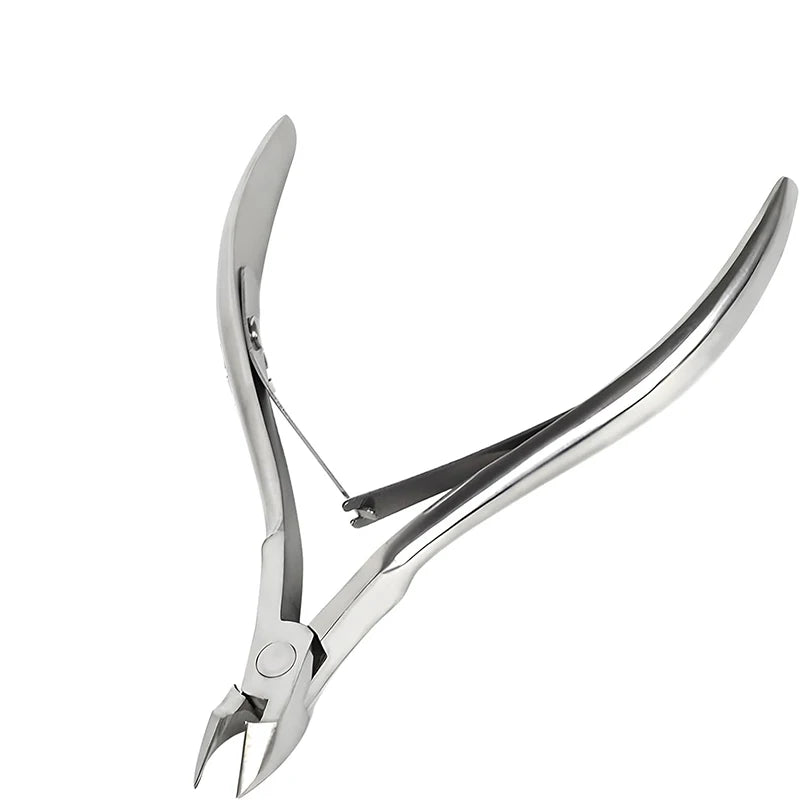 Professional Cuticle Cutter Nail Nippers Scissors Manicure Pusher Pedicure Tong Dead Skin Remover Nail Cuticle Regrowth Tool
