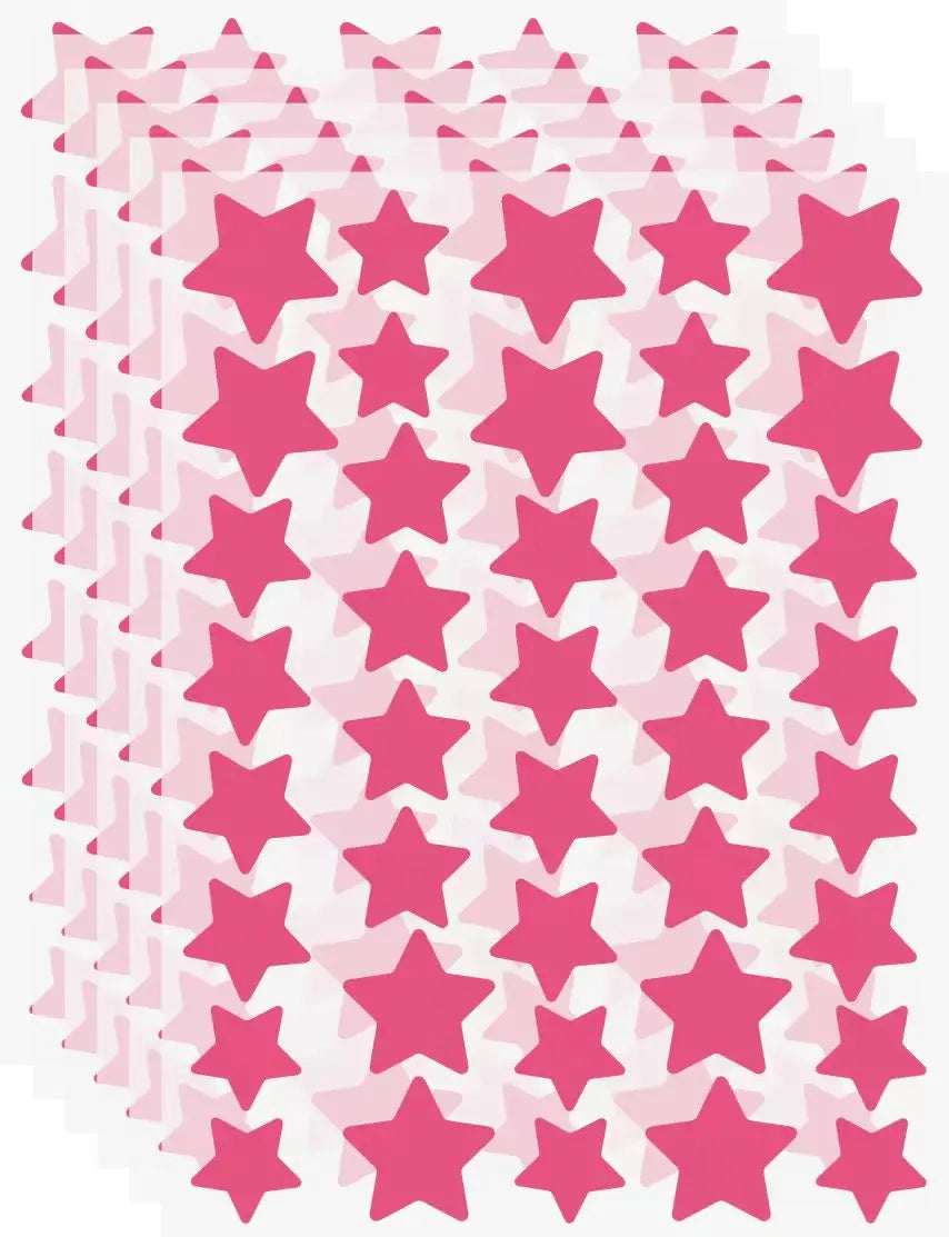 pieces of multi-color star acne patches, facial acne patches, concealer acne patches, and pimples patches, ultra-thin.