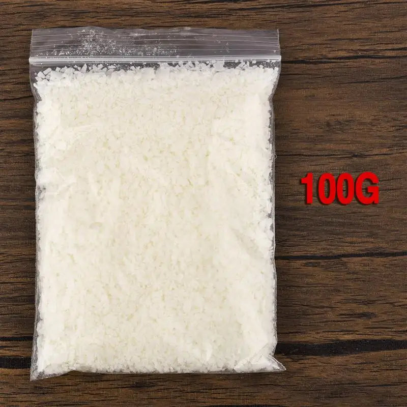 1KG 500g 200g 50g Natural Soy Wax Flake Scented Candle Natural Material 100% Additive-Free DIY Smokeless Candle Making Supplies