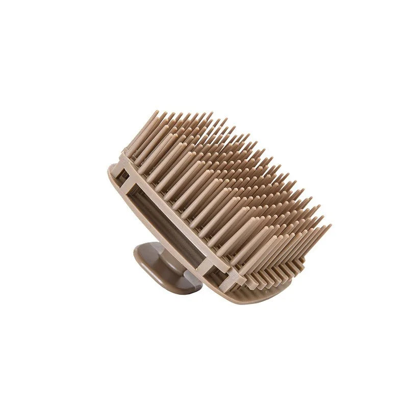 Square Shower Scalp Massager Brush Shampoo Hair Wash Comb Body Exfoliator Portable Salon Household Hairdressing Care Accessory