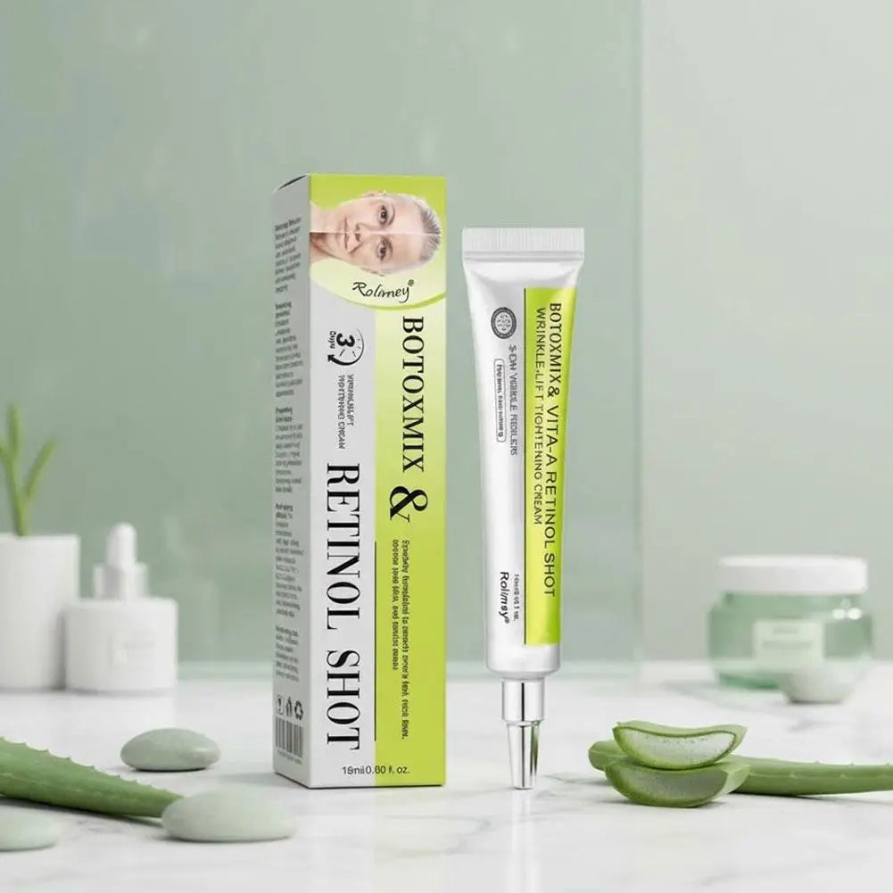 Retinal Shot Tightening Booster Cream - Firming Brightening Hydrating Night Cream For Dry Sensitive Skin Winter Daily Skin Care