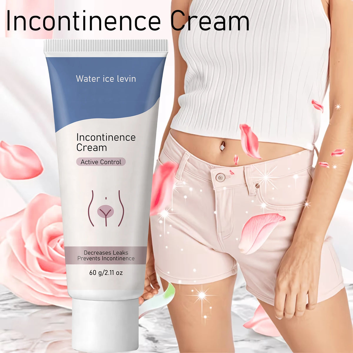 Niacinamide Collagen Incontinence Care Cream, Moisturizing Skin Support for Bladder Control