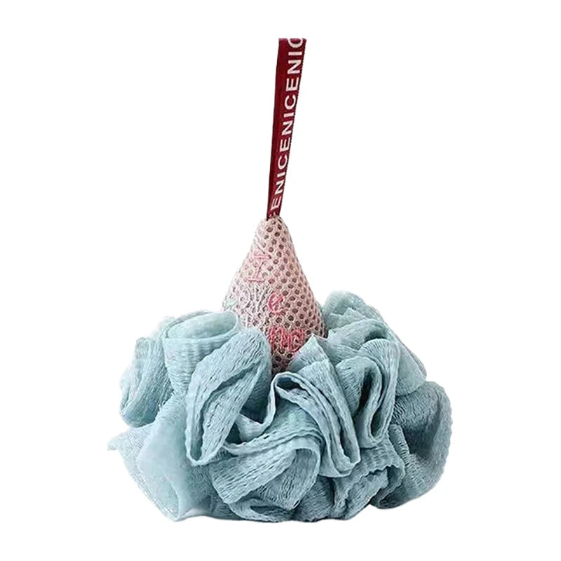 Men Women Bath Sponge Ice Cream Shape Exfoliating Loofah Body Scrubber Shower Cleaning Loofahs Bathroom Bathing Accessories