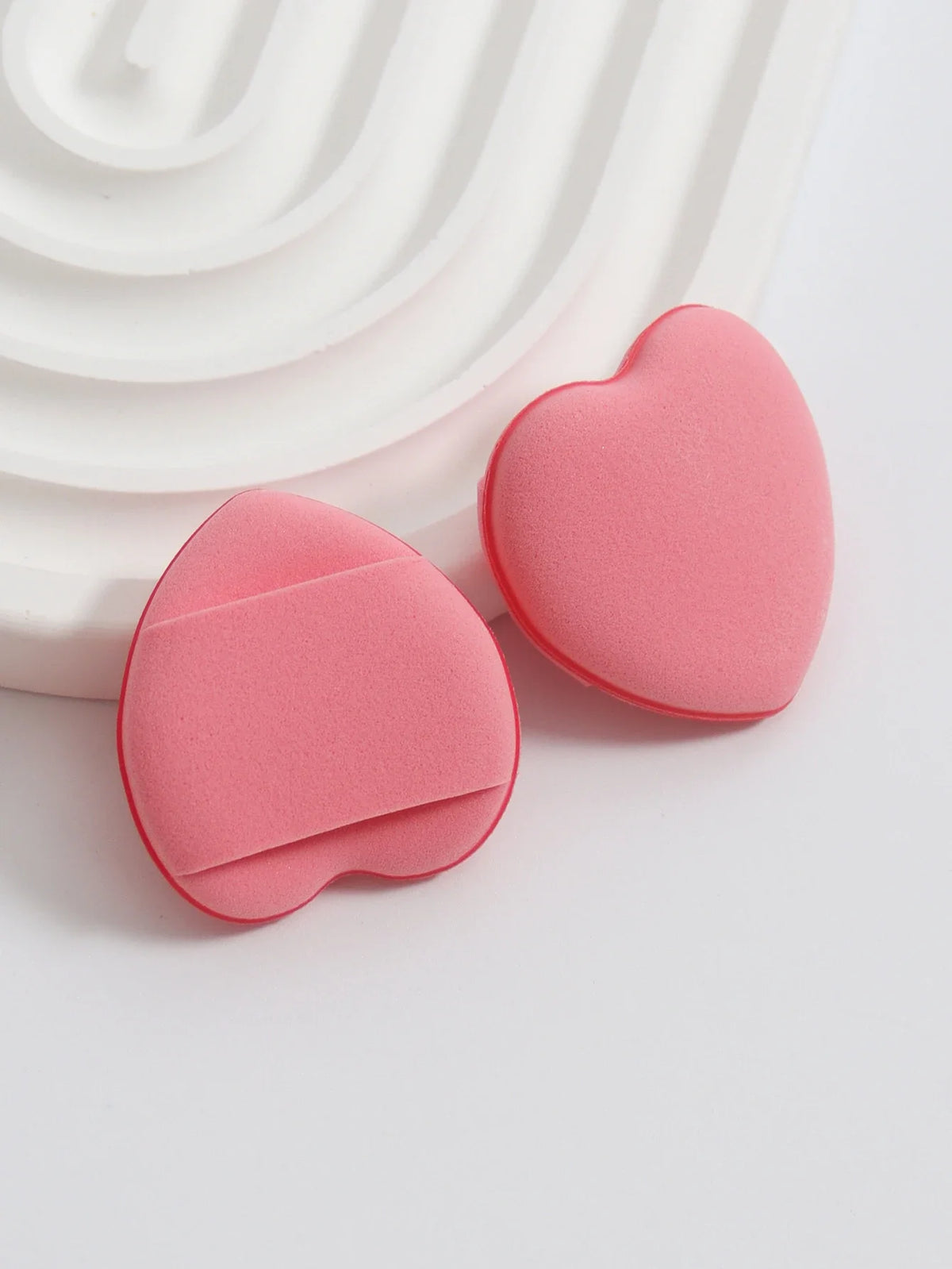 50 Mini Finger Cushion Puffs – Latex-Free Mixed Sponge & Air Cushion Powder Puff for Liquid Foundation Makeup