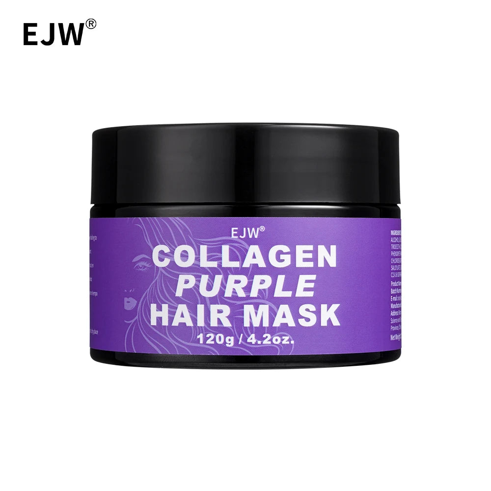EJW Purple Shampoo & Conditioner Set, Purple Color Depositing Shampoo for Blondes,Bleached & Grey Hair,Enhances Shine & Brightn
