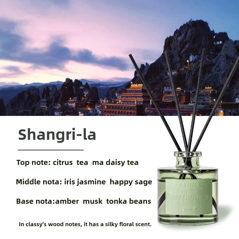 1PC 50ml Reed Diffuser Gift Set Home Fragrance Oil with Reed Sticks Home Air Freshener Essential Oil for Bathroom Accessories