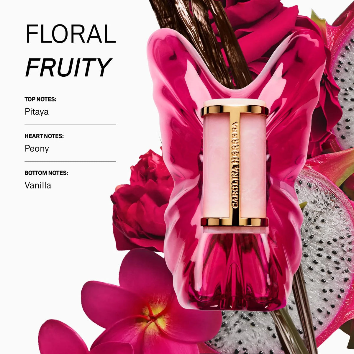 CAROLINA HERRERA Eau De Parfum 80ml Luxury Floral Fruity Fragrance Luxury Butterfly Bottle Perfume, Sweet Floral Fruity Fragrance, Long Lasting Scent, Gift For Her, Perfume For Men and Women