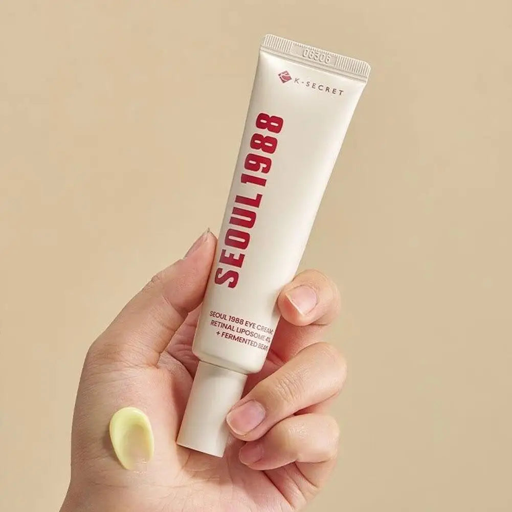 Seoul 1988 Retinol Eye Firming Cream Rice Essence Toner Set Natural Antioxidant Ingredients Suitable for Sensitive Skin