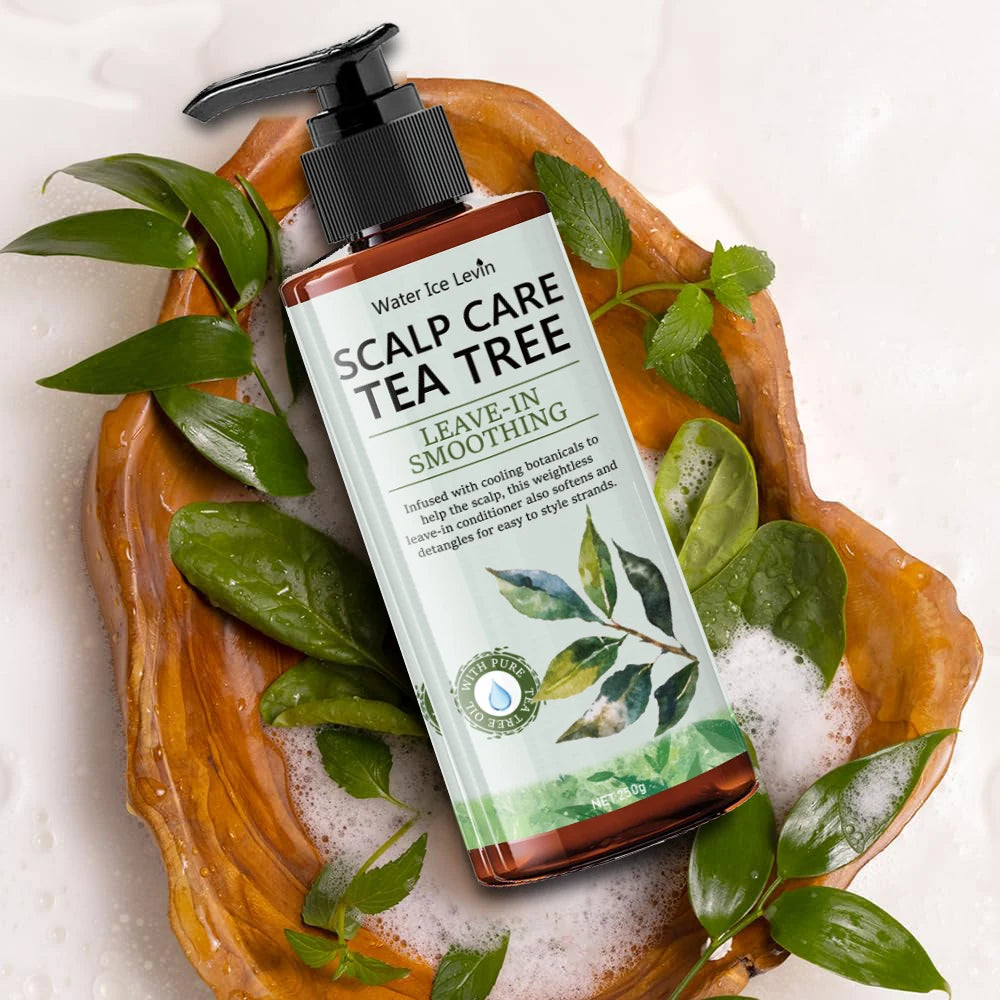 250g Tea Tree Conditioner, Super Fluffy, Moisturizing, Refreshing, Smooth Hair Care for Dry Hair, Long-Lasting Fragrance - Moisturizing and Nourishing - a Summer Essential