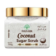ROUSHUN Coconut Sugar Scrub Large Capacity Family Pack Body Scrub Gentle Deep Cleansing Skin