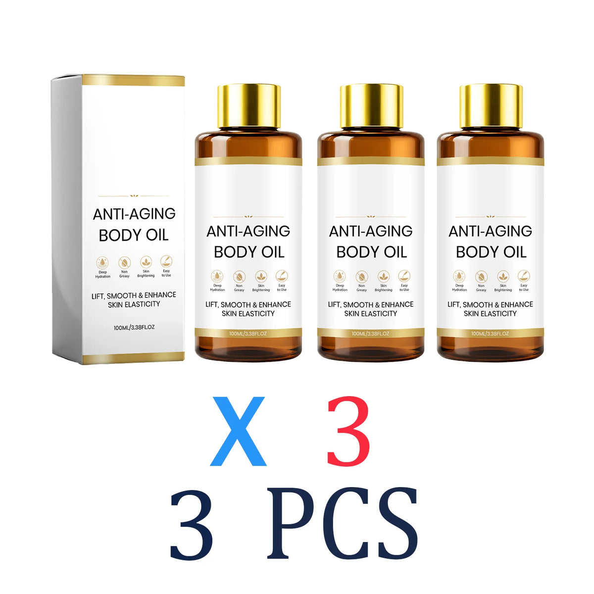 Body Oil Centella asiatica Moisturizing Hydrating Skin Care Non Greasy Body Lotion Oil 100ml Nourishing Body Daily After Shower