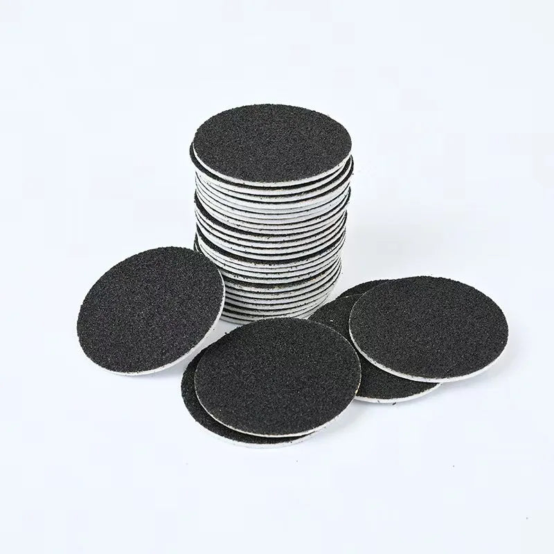 TP43mm 60pcs/Box Sandpaper For Electric  Paper Professional Pedicure Foot Dead Skin Nail File Cuticle Callus Replaceable Sandin