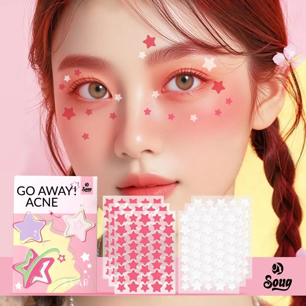 Butterfly Shape Acne Pimple Patch Stickers Blemish Spot Concealer Cover 0.1mm Acne Repair Pimple Remover Skin Care