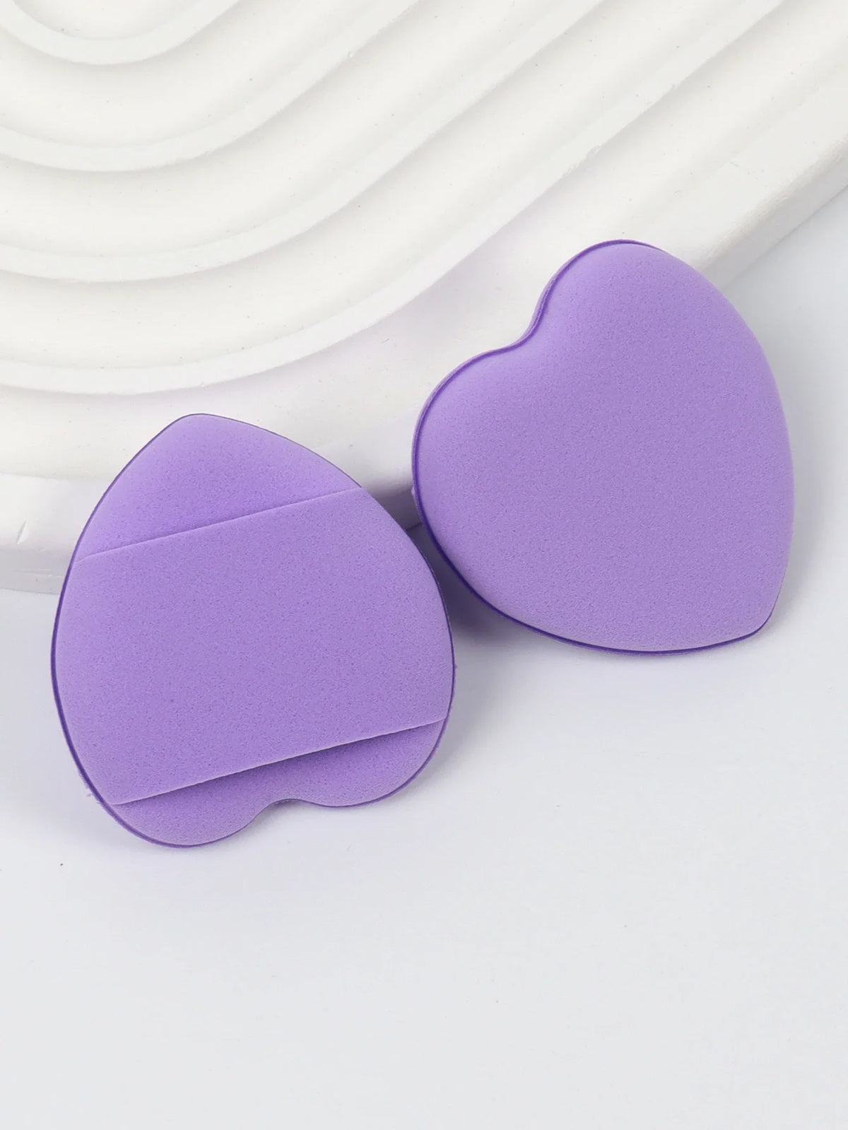 50 Mini Finger Cushion Puffs – Latex-Free Mixed Sponge & Air Cushion Powder Puff for Liquid Foundation Makeup