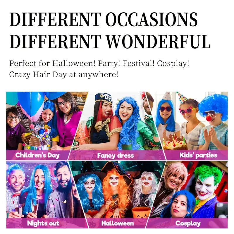 New Hair Color Spray 30ml Temporary Diy Hair Dye Spray Halloween Party Costume Instant Hair Styling Spray Disposable Hair Tools