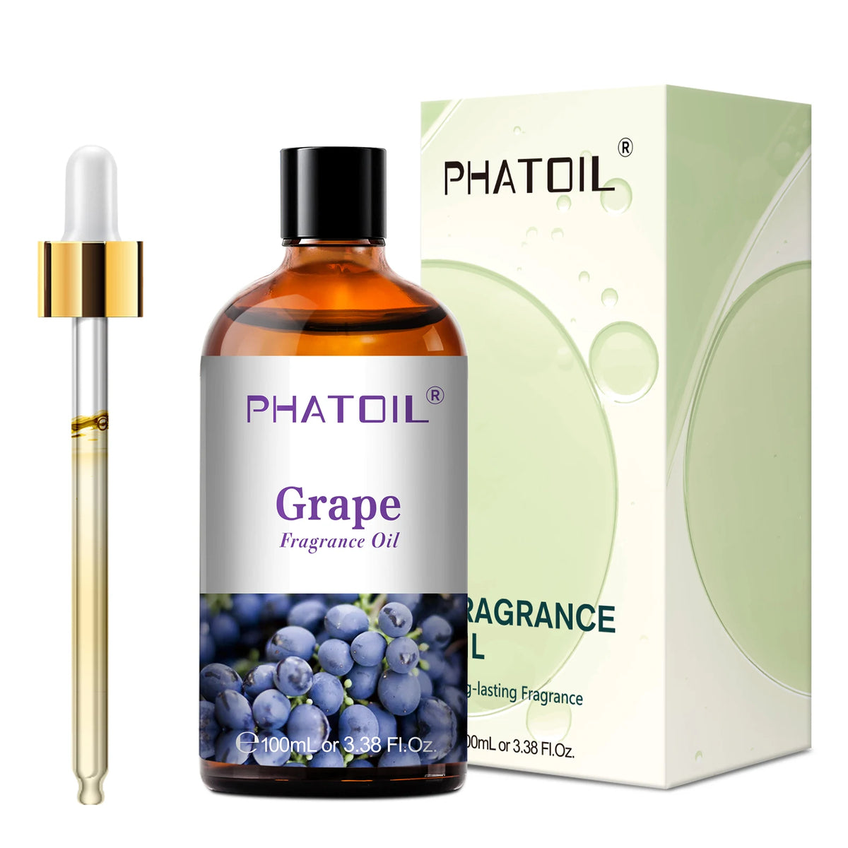PHATOIL 100ml Aromatherapy Fragrance Oil Coconut & Vanilla Strawberry Cherry Lemon 1/2/3pcs Aroma Oil For Diffuser Candle Making