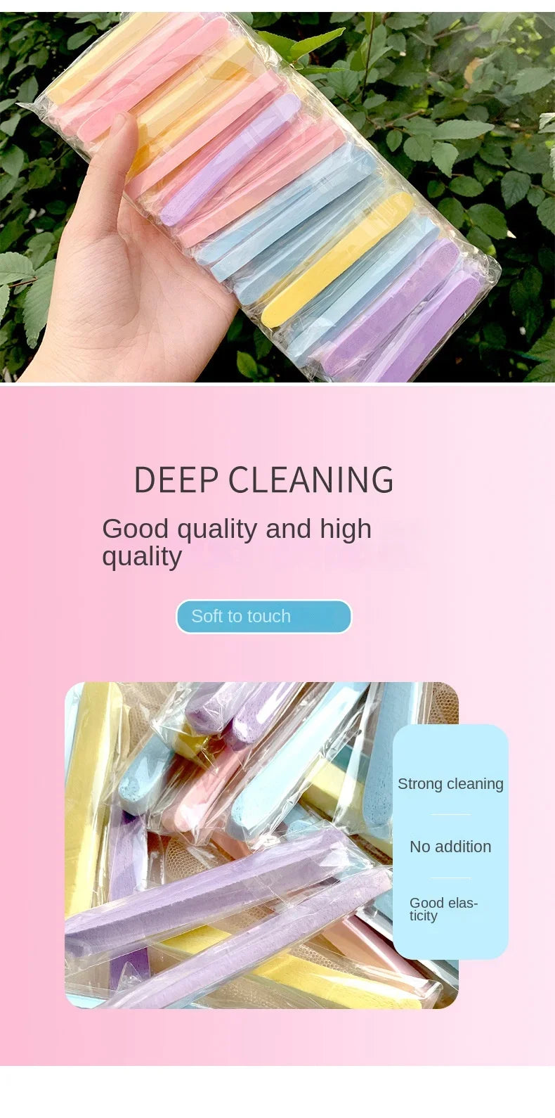 Compressed Face Wash Sponge Kit Ultra-Soft,Reusable & Travel-Friendly,Perfect for Cleansing,Makeup Removal & Mask Application