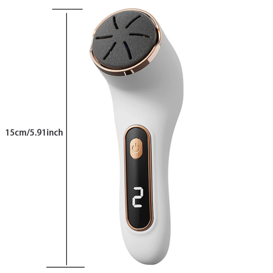 Professional Electric Foot Callus Remover - Easy to Use, Painless, Quick Removal, Rechargeable, Gentle Exfoliation, Making the S