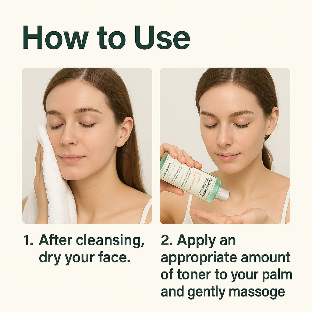 Daily Purifying Treatment Toner with Salicylic Acid & Centella Asiatica,Oil Control & Facial Exfoliation Skin Care Toner,100ml