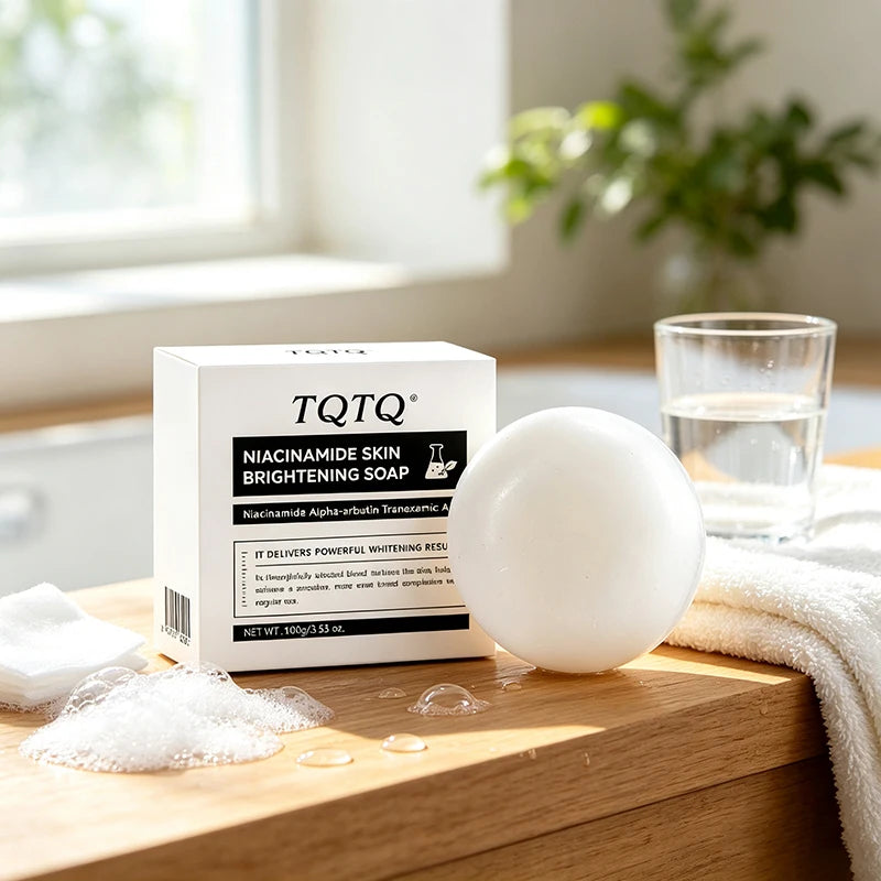 Niacinamide Cleansing Soap Hydrating Body Wash Bar Body Cleansing Ointment Improve Dull Skin Gentle Bath Soap For Men Women New