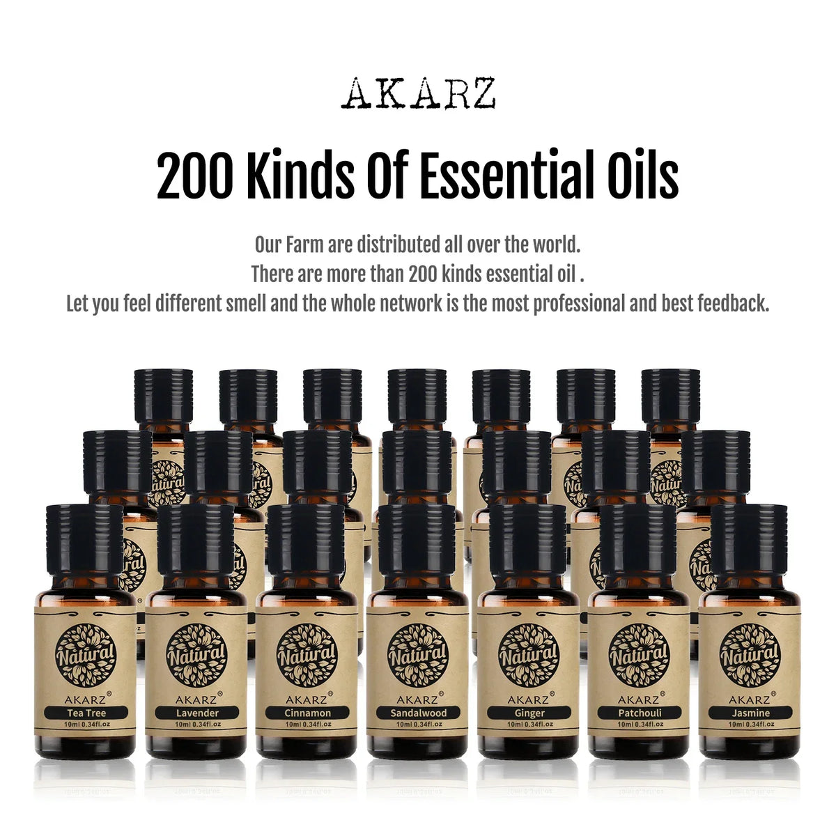 AKARZ Rose Essential Oil Natural for Skin Body Hair Care Diffuser  Candle Soap Making DIY Massage  Aroma