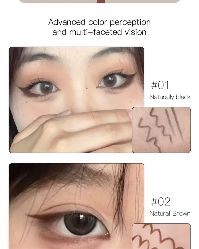 12 Colors Eyeliner Pencil Smooth Wine Red Soft High Pigment Eye Liner Pen Waterproof Matte Aegyosal Lying Silkworm Eyes Makeup