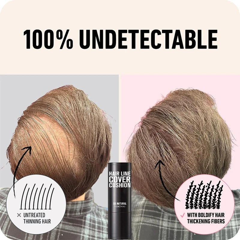 Instant Hairline Powder Fast Covering Hair Root Concealer Eyebrow and Beard Lines, and Long-lasting Wind and Sweat Resistant