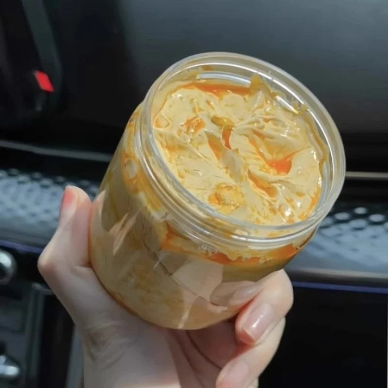 Kem Body Cốt Thái Rỉ Dầu Vàng Nắp Hồng 200gram Trắng Mịn Da , Chống Lão Hóa , Dưỡng ẩm Da