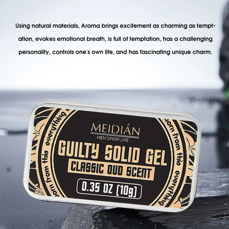 Men Solid Cologne Long-lasting Fragrance Men Deodorant Set 4 In A Box Portable Woman Floral Scent Solid Balm Gel Light Fragrance
