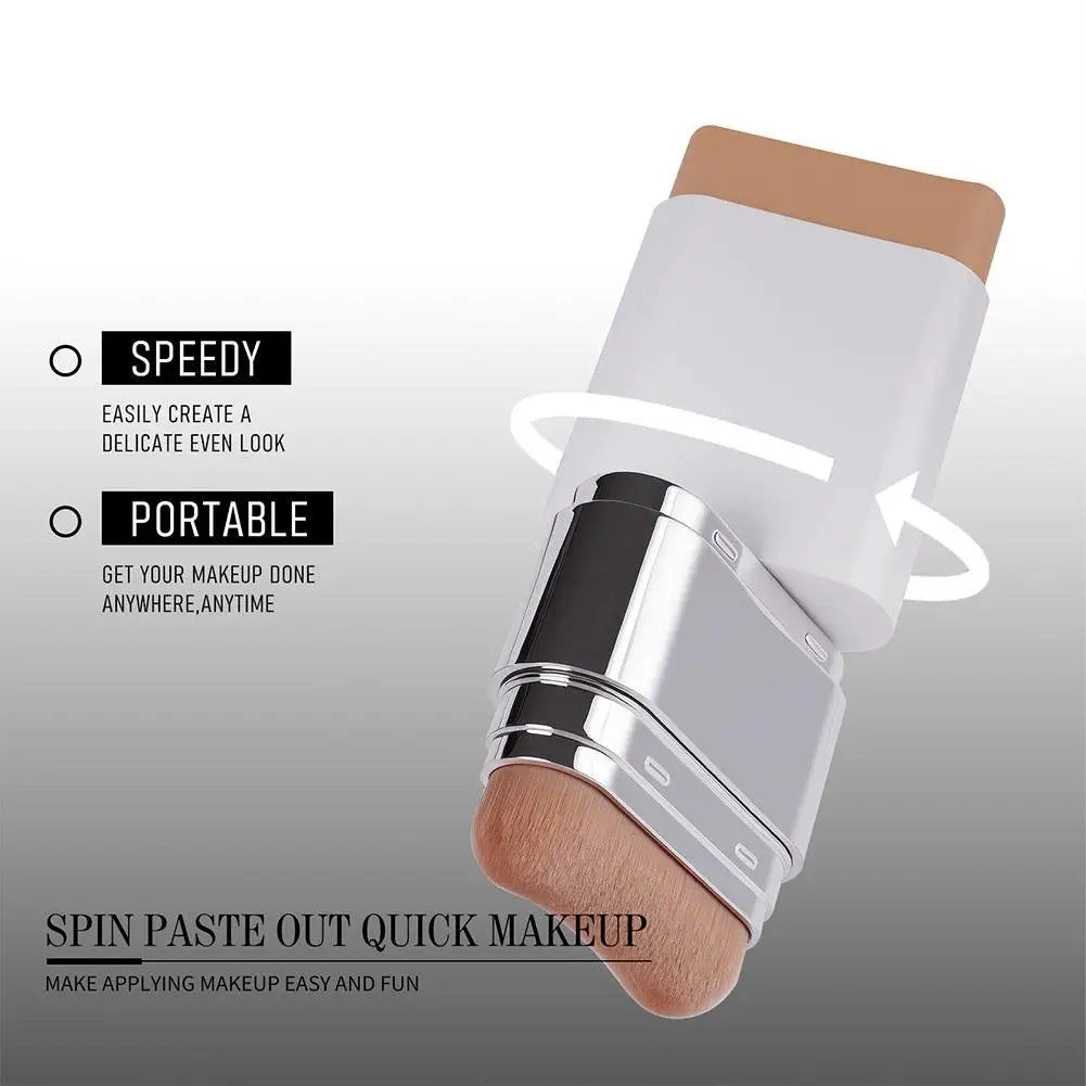 Upgrade O'CHEAL Perfect Cover Stick Thin And Comfortable Concealer Foundation Cream Stick Instant Natural Waterproof