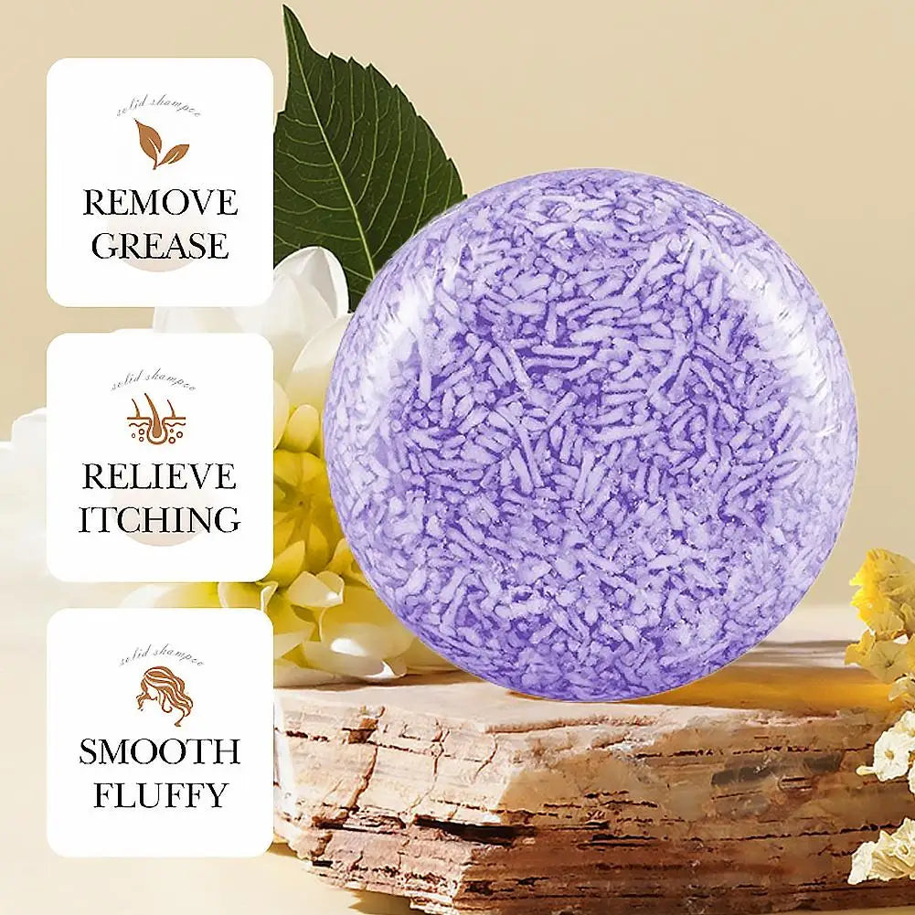 Solid Shampoo Bar Organic Plant Hair Care Soap Anti Dandruff Oil Control Nourishing Natural Handmade Shampoo Soap 60g