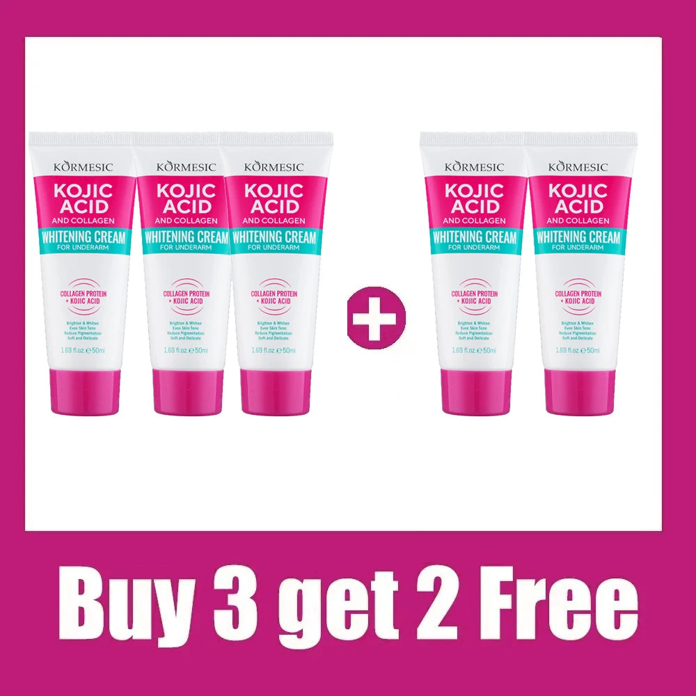 Collagen Underarm Whitening Cream for Dark Skin, Bleaching Underarm Intimate Area Skincare Products