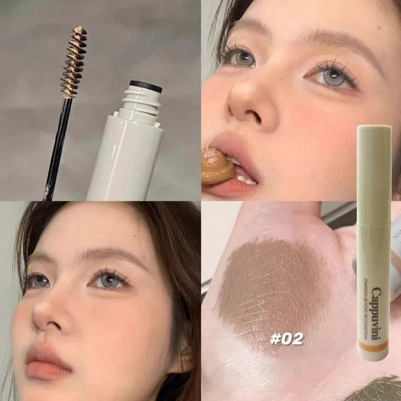 Eyebrow Dye Waterproof Long Lasting Natural Brown Eyebrow Gel Paint Eyebrow Tint Mascara Makeup Brow Enhancer Cream Cosmetics