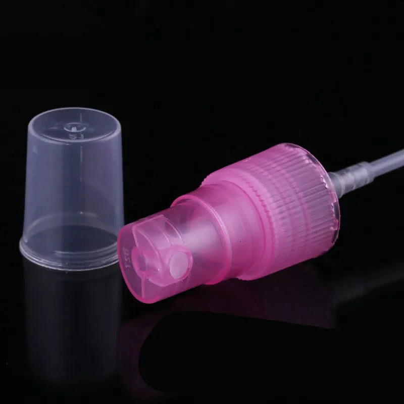10/15/20/30/50/60/100ml 1/2oz Small Plastic Travel Clear Refillable Bottles with Fine Mist Sprayer Pump Mini Perfume Atomizer