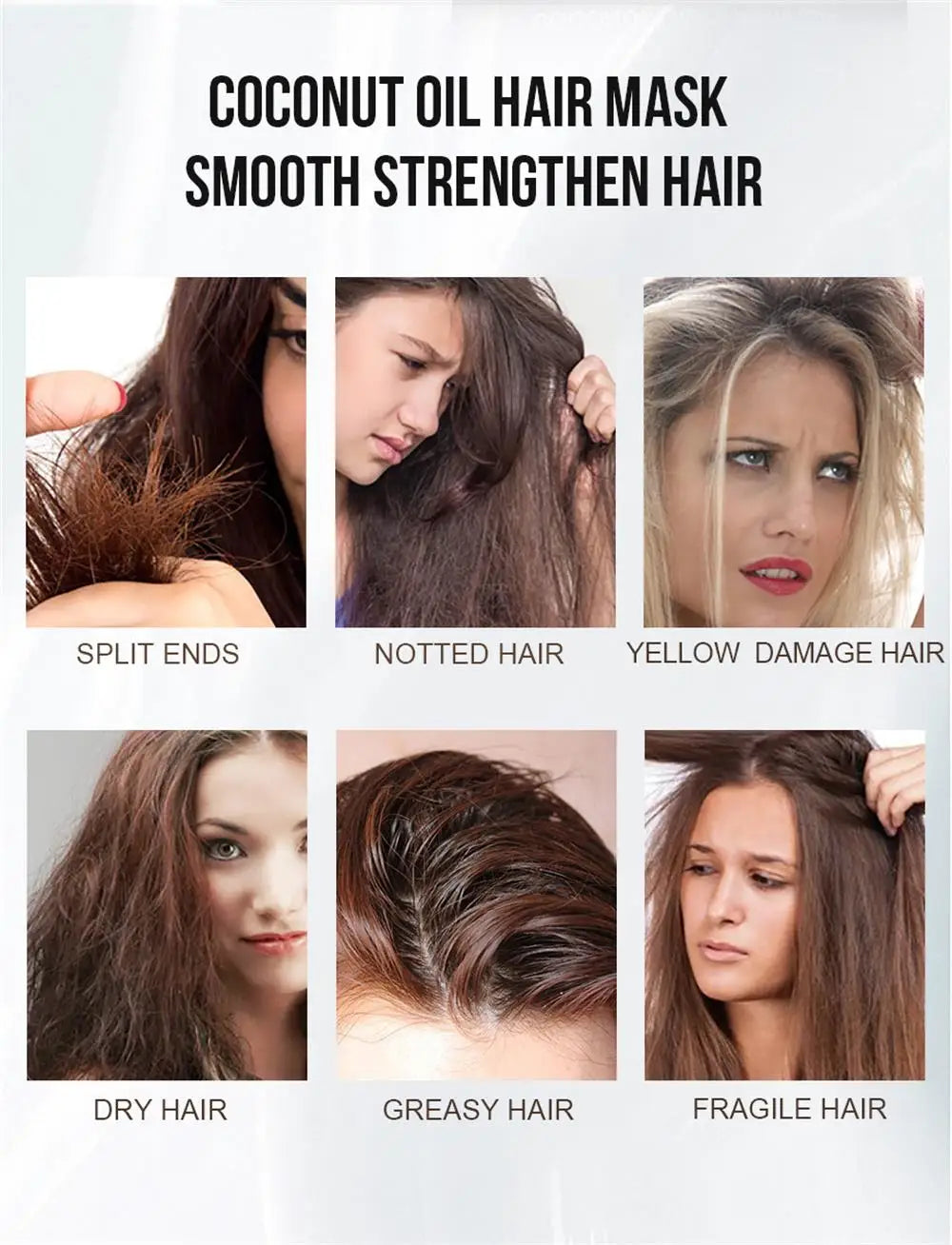 Magical Keratin Hair Mask 5 Seconds Repair Damaged Frizzy Hair Soft Smooth Shiny Nutrition Deep Moisturize Nourishing Hair Care